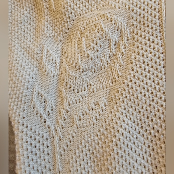 Vintage 80s Embroidered Floral Sweater - Picture 6 of 6